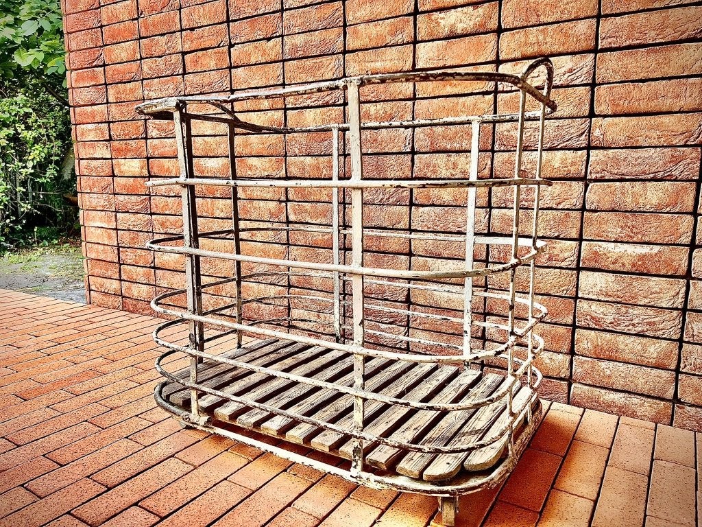 Franse industriële bakkerijtrolley (vorige eeuw), Antiek en Kunst, Ophalen