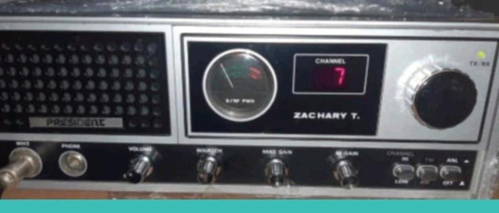 Cb President Zachary T. 40 Kanalen Fm/Am, Telecommunicatie, Zenders en Ontvangers, Ophalen