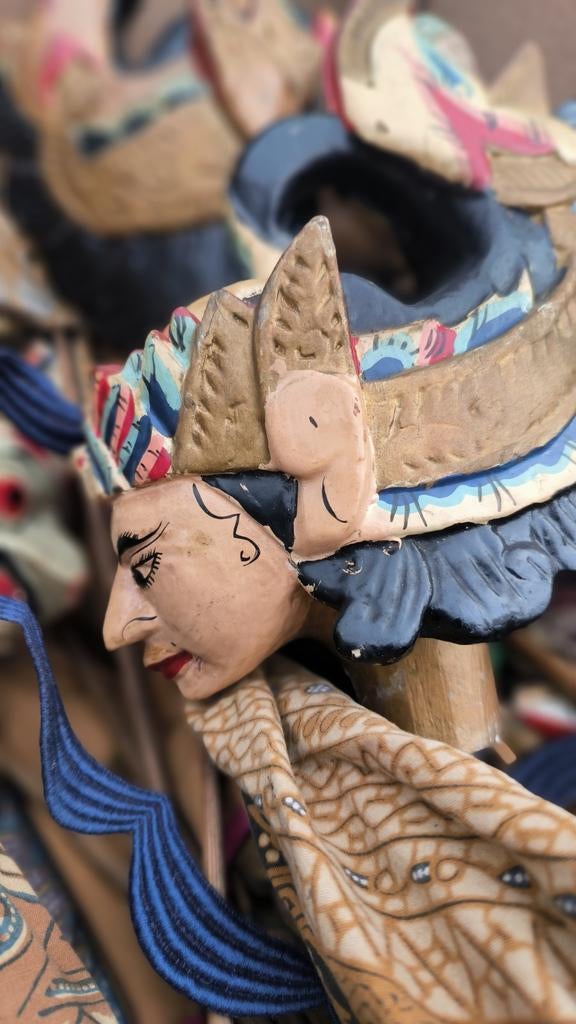 Wajang poppen. (20 tal), Antiek en Kunst, Ophalen