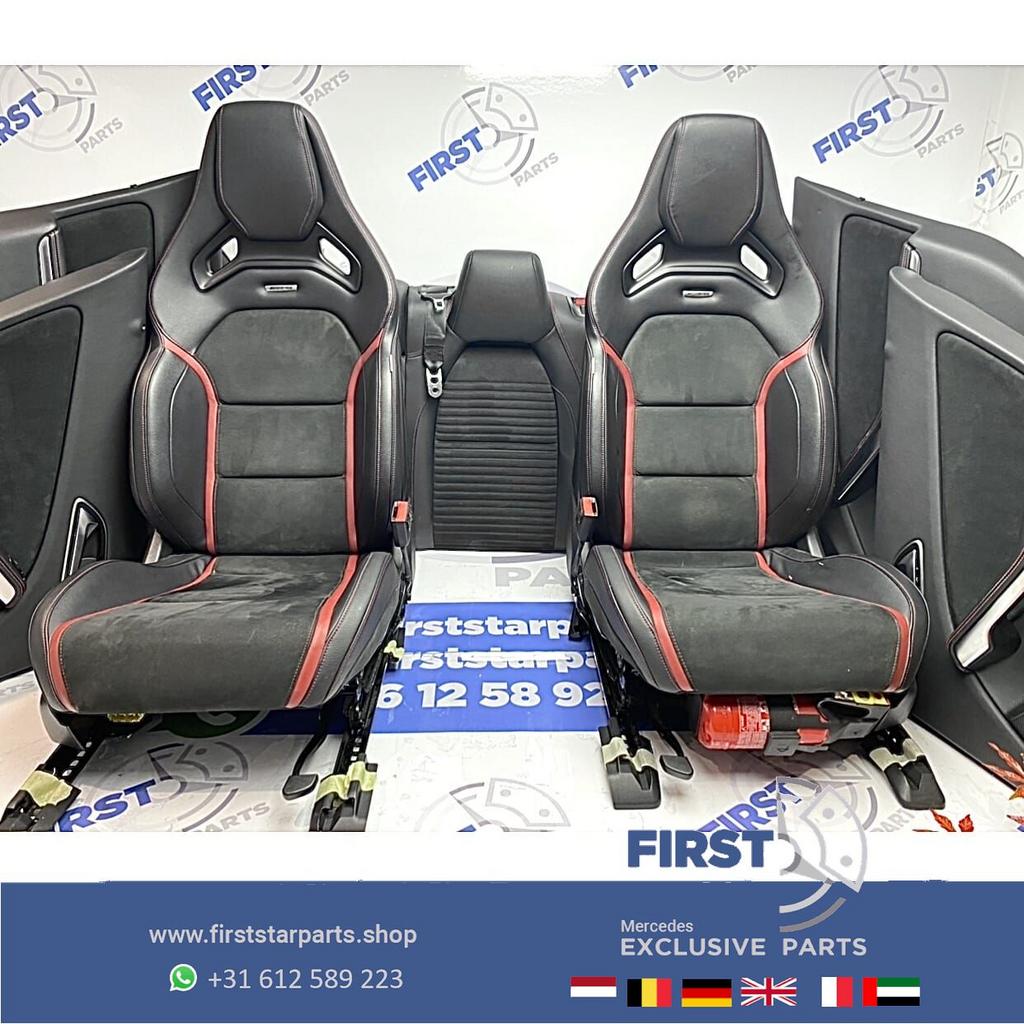 W176 A45 AMG KUIPSTOELEN INTERIEUR BEKLEDING Mercedes A KLAS, Auto-onderdelen, Interieur en Bekleding, Gebruikt, -, Ophalen of Verzenden