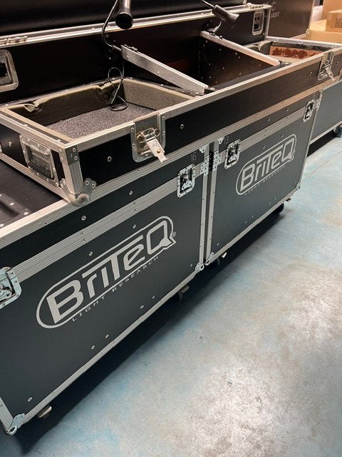 Proffessionele discobarcase 19 inch en 2 x vak voor sl’s, Ophalen, Gebruikt