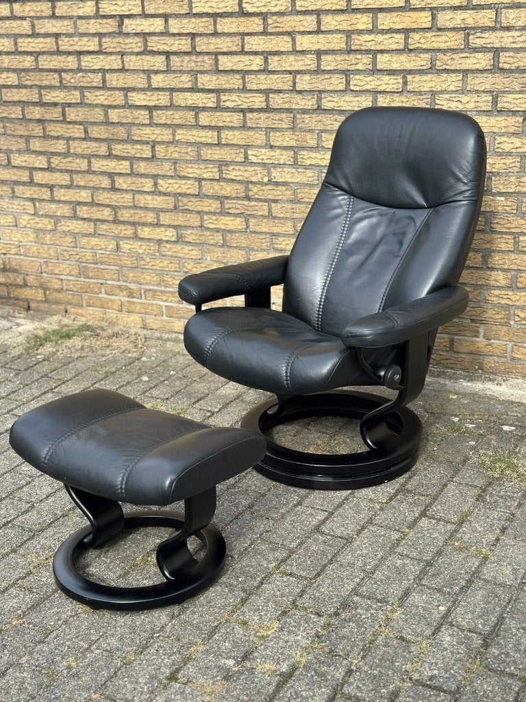 Très beau fauteuil inclinable Stressless Consul, Enlèvement, Comme neuf, Bois