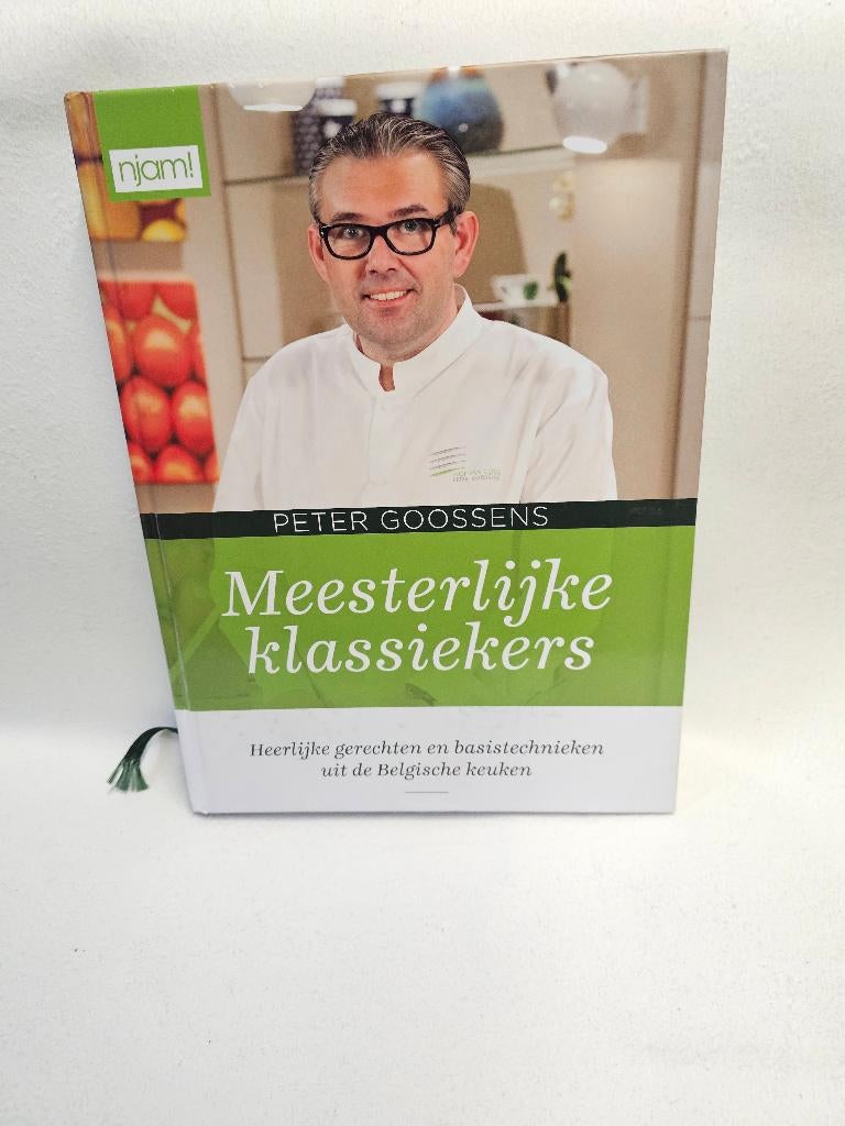 Meesterlijke Klassiekers  - 9789059166394 - Peter Goossens, Peter Goossens, Autres types, Cuisine saine, Comme neuf