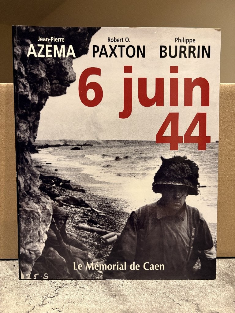 6 juin 44 - Azéma, Paxton, Burrin, Enlèvement ou Envoi, AZEMA , PAXTON , BURRIN, Deuxième Guerre mondiale, Général