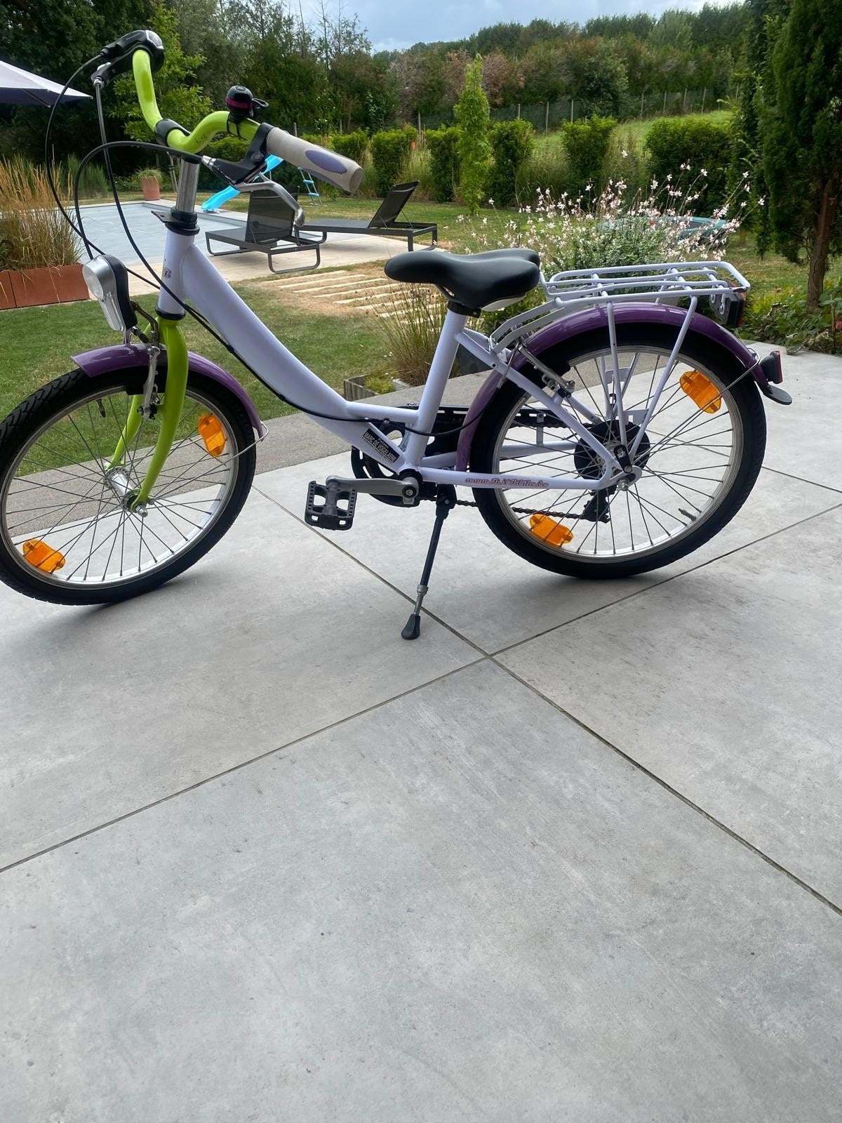 meisjesfiets 20 inch in goede staat, Fietsen en Brommers, Ophalen, Velgrem, 20 inch, Versnellingen