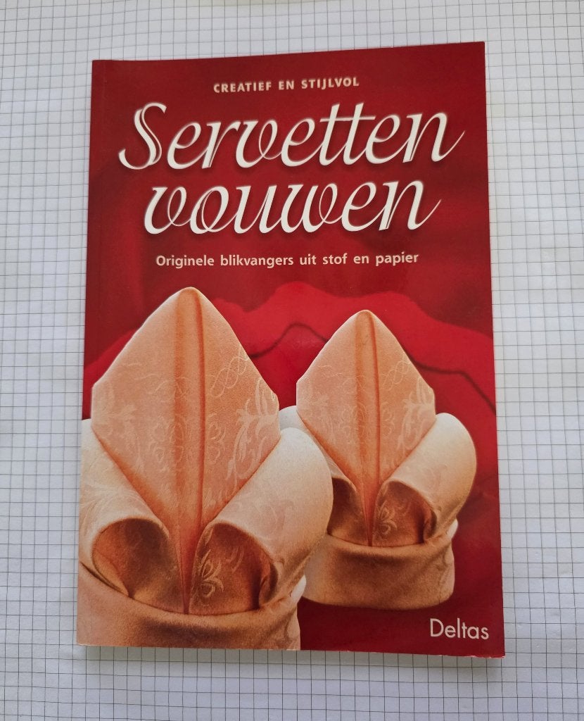 Servetten vouwen voor feesten, Servet, Ophalen of Verzenden, Zo goed als nieuw