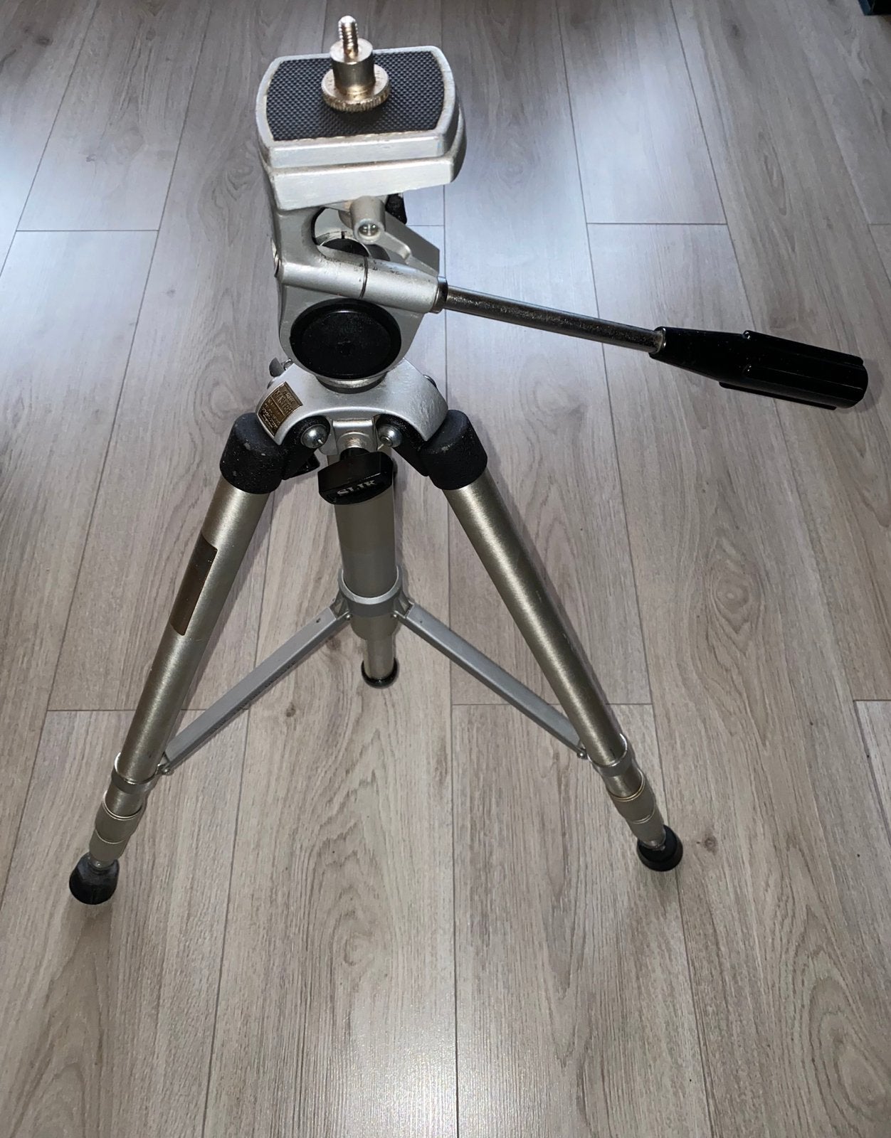 Trépied professionnel vintage Slik Master alu., Robuste, 40€, Enlèvement ou Envoi, Slik, 175 cm ou plus, Comme neuf