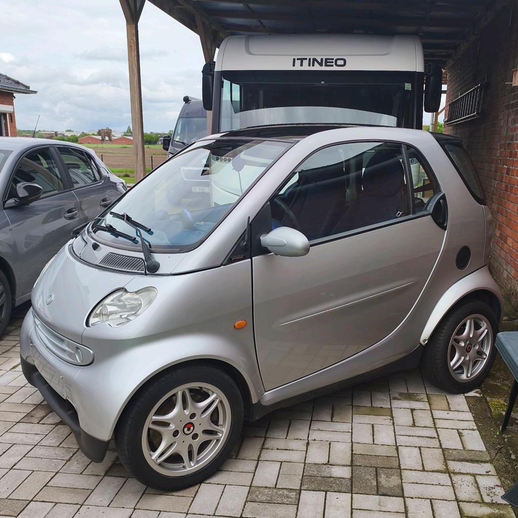 Smart fortwo 0.6 benzine 86.000km 2001 gekeurd voor verkoop, Argent ou Gris, Achat, Automatique, Particulier