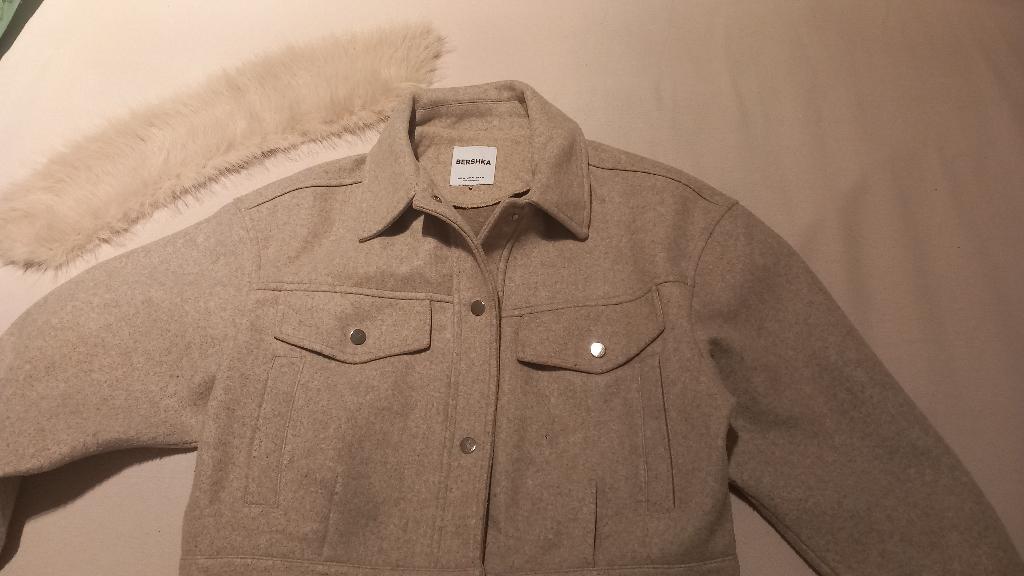 JASJE KORT, Maat 38/40 (M), Beige, Zo goed als nieuw, Jasje