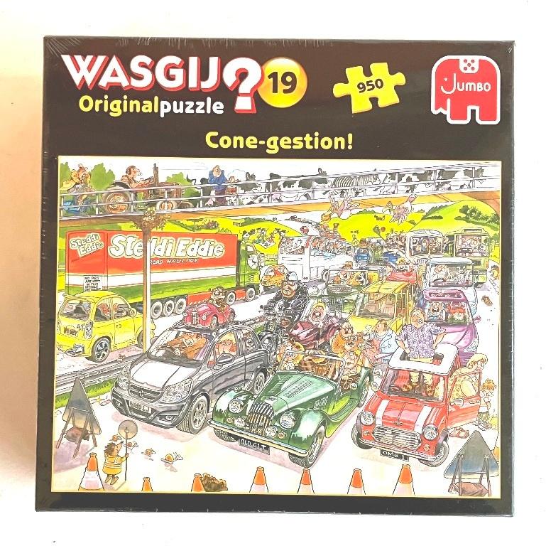 Jumbo Wasgij Original 19 "Cone-gestion!" puzzel., Ophalen of Verzenden, 500 t/m 1500 stukjes, Nieuw, Legpuzzel