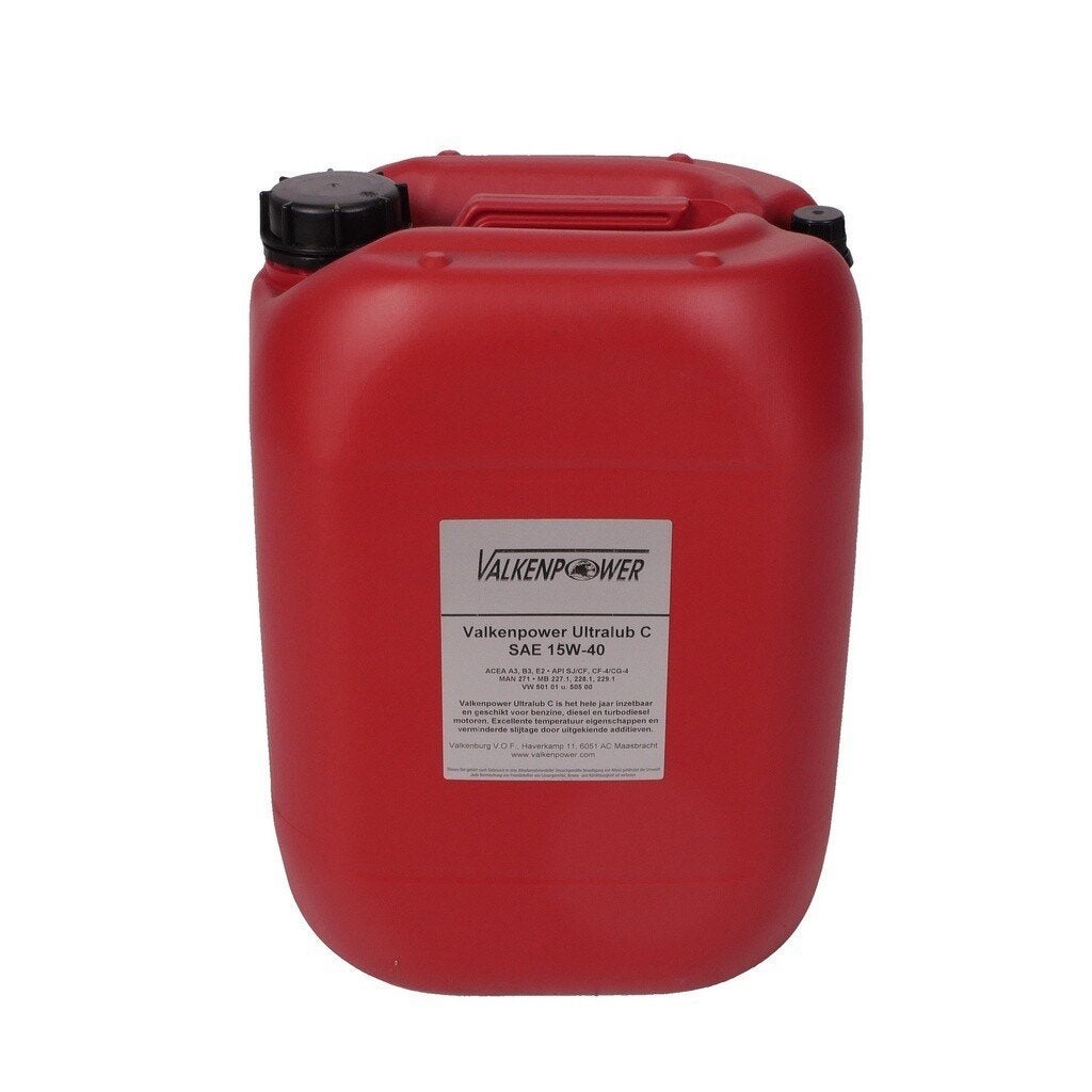 Motorolie Valkenpower Ultralub C SAE 15W-40 20L, Verzenden