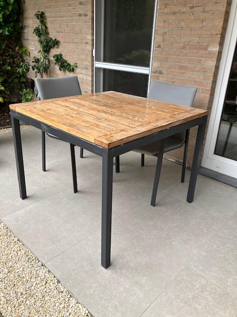 tuintafel, Enlèvement, Utilisé, Carré, Autres matériaux