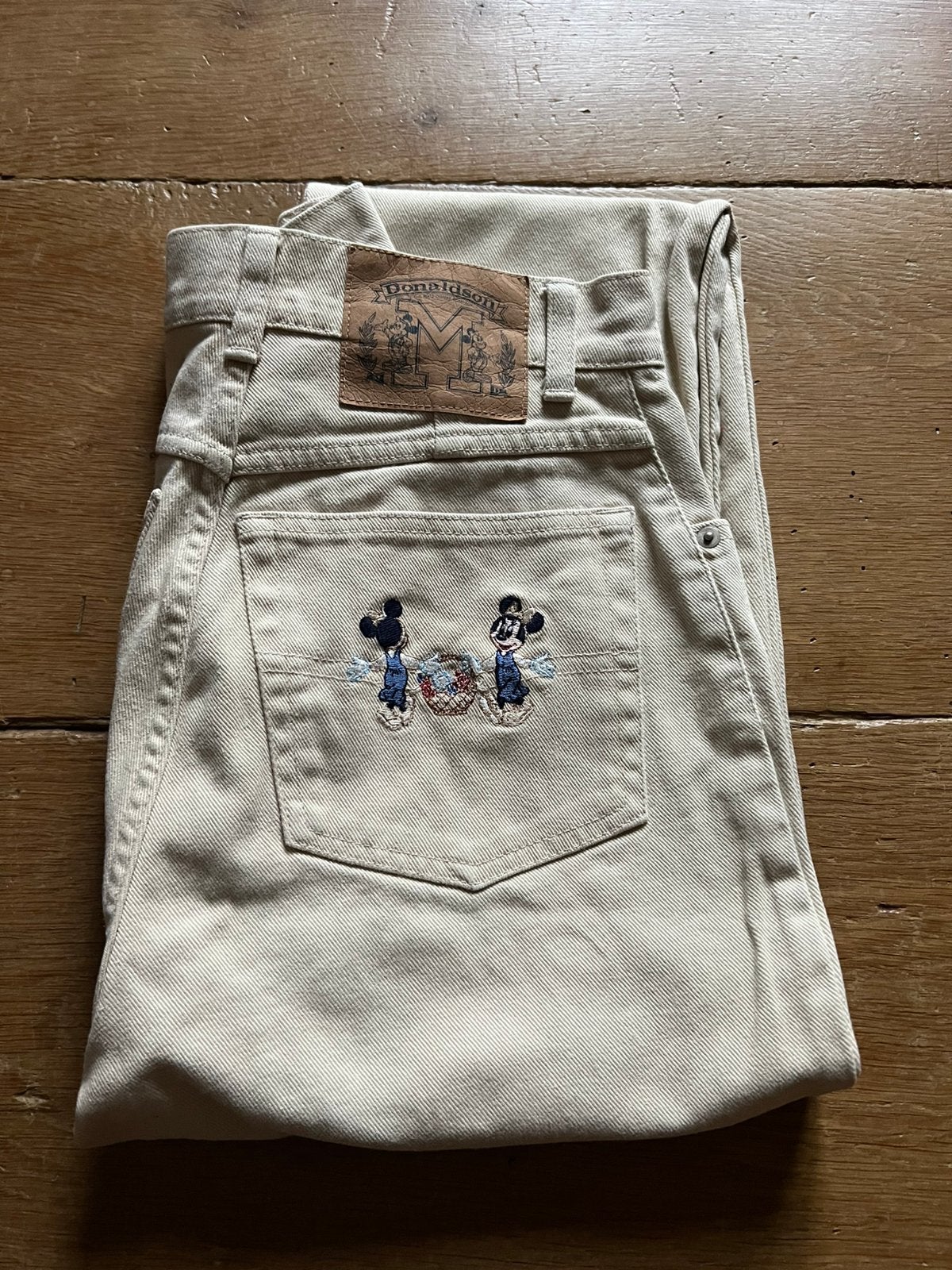 Broek Donaldson maat 27, smal, Comme neuf, Taille 36 (S), Beige, Enlèvement