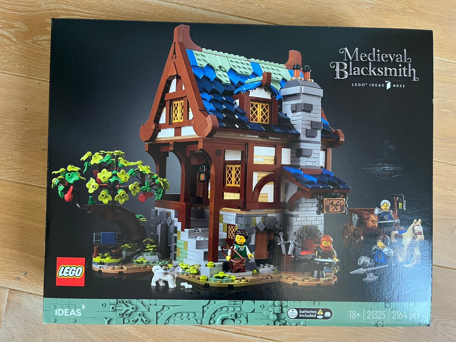 LEGO Ideas Middeleeuwse Smid - 21325, Lego, Nieuw, Ophalen of Verzenden, Ideas