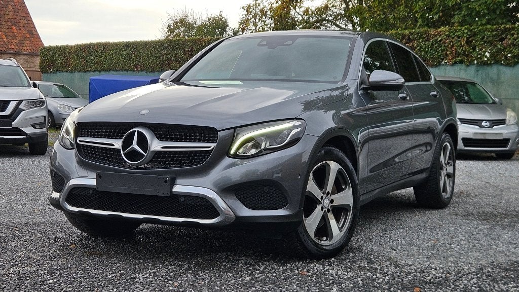 Mercedes-Benz GLC 220 GLC Coupé 220 d 4-Matic, Automaat, Dealer onderhouden, Overige bekleding, Zwart