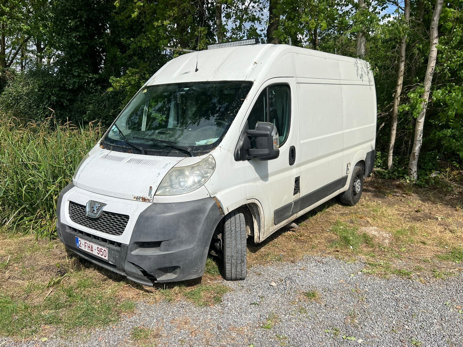 Peugeot boxer 3 liter hdi lichte vracht, Voorwielaandrijving, 4 deurs, Wit, Particulier