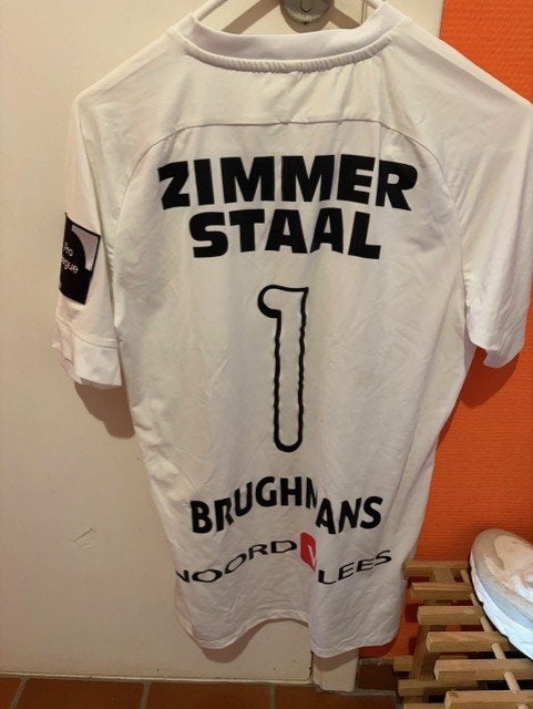 SK Lierse shirt - Brughmans.B, Maat L, Ophalen of Verzenden, Zo goed als nieuw, Shirt