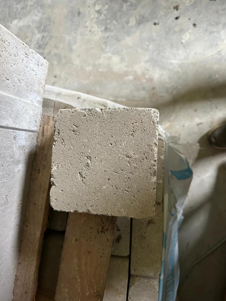 BETONVERHARDING, Ophalen, Beton