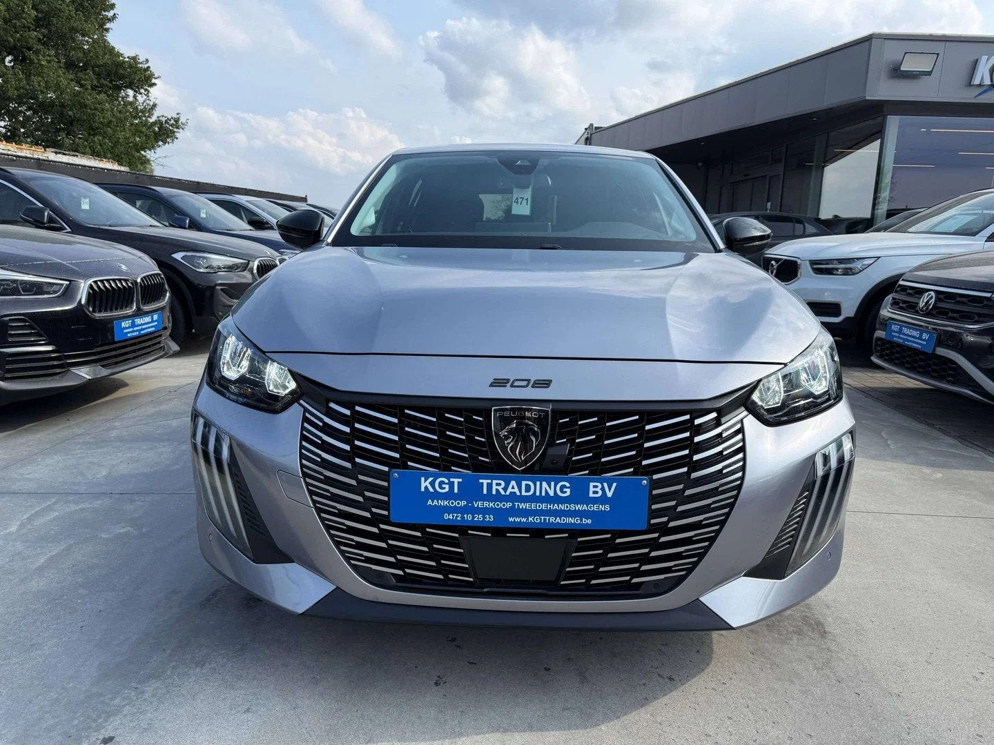Peugeot 208 1.2i TURBO 360 CAMERA DODE HOEK NAVIGATIE LEDER, Gebruikt, Zwart, 1199 cc, 5 deurs