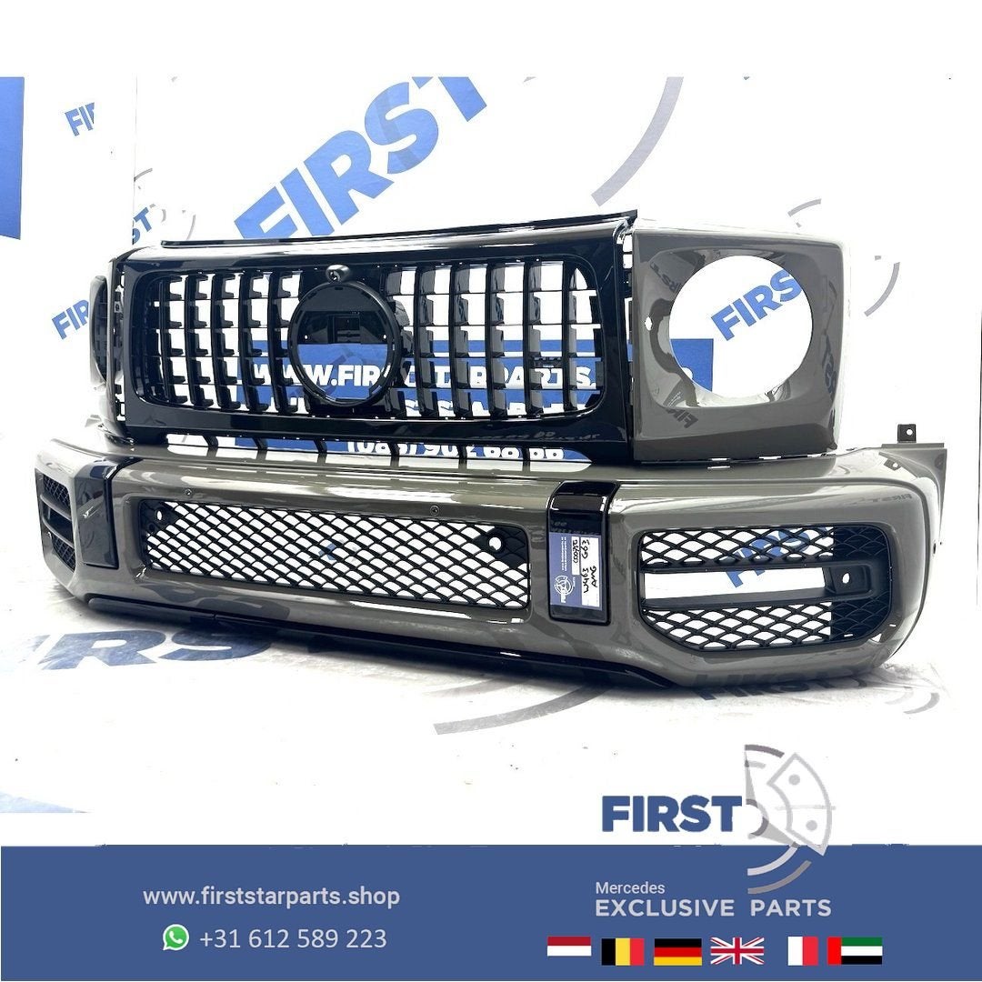 W463 G63 AMG VOORBUMPER + GT GRIL origineel Mercedes G KLASS, Utilisé, -, Avant, -