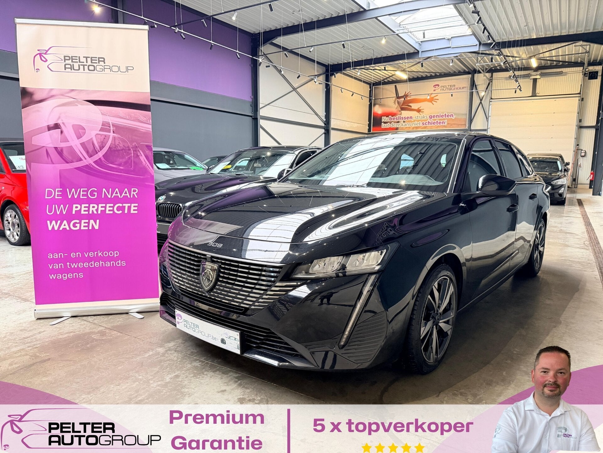 Peugeot 308 SW 1.5 BlueHDi Automaat Allure Pack GPS Camera, Autos, Peugeot, 0 kg, Achat, Euro 6, Entreprise