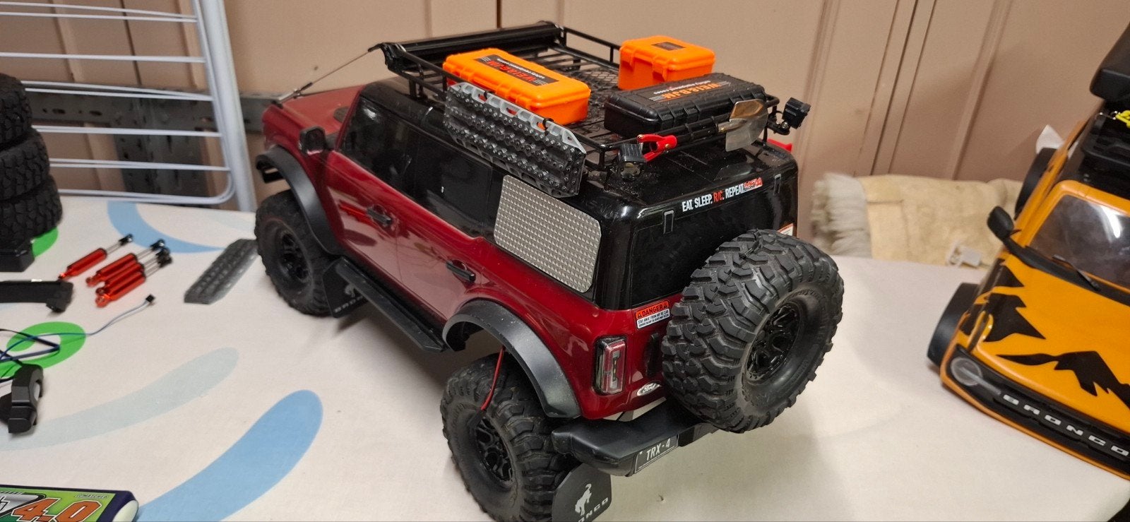 traxxas trx4 bronco, Enlèvement, Comme neuf, Échelle 1:10, Voiture off road