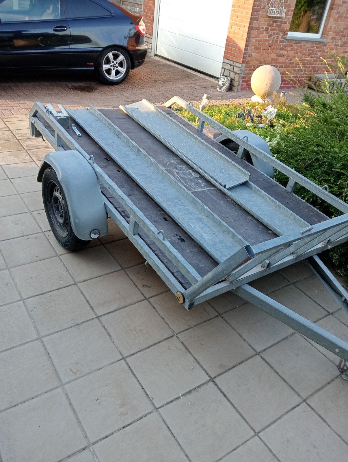 Moto remork  voor twee motor .400euro, Auto diversen, Aanhangers en Bagagewagens, Ophalen