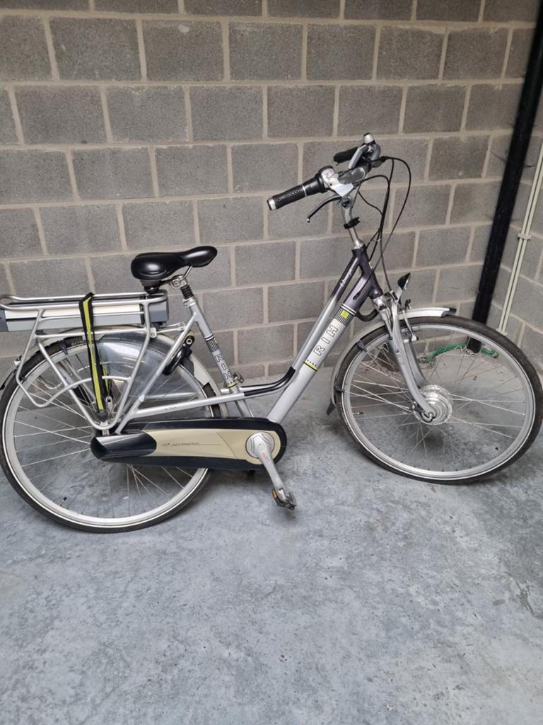 Elektrische damesfiets RIH, Ophalen