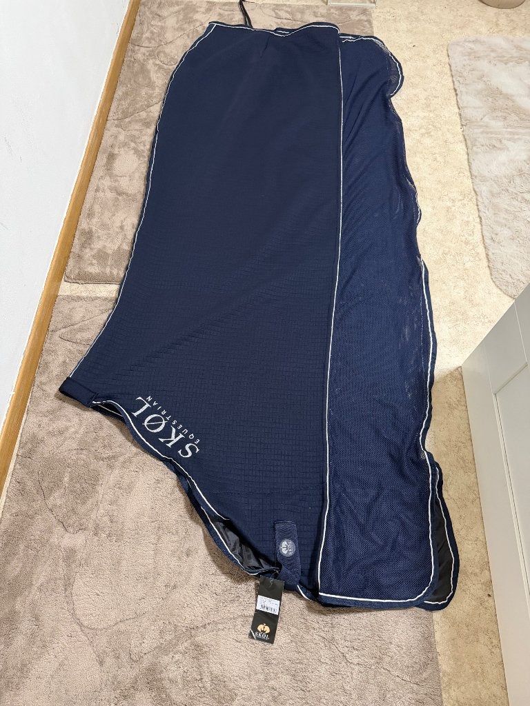 Coolerdeken nieuw skol, Animaux & Accessoires, Neuf, Fermeture velcro, Bleu, 0 g