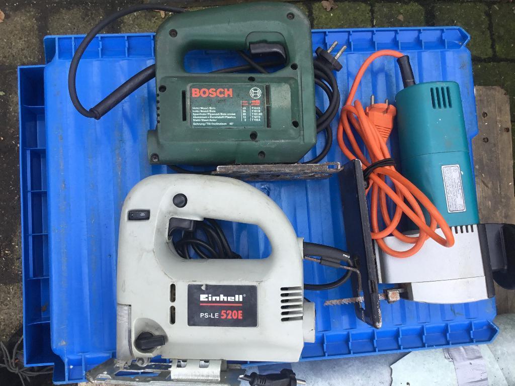 Scie sauteuse Einhell et Black & Decker, Bricolage & Construction, Outillage | Scies mécaniques, Enlèvement ou Envoi, Utilisé
