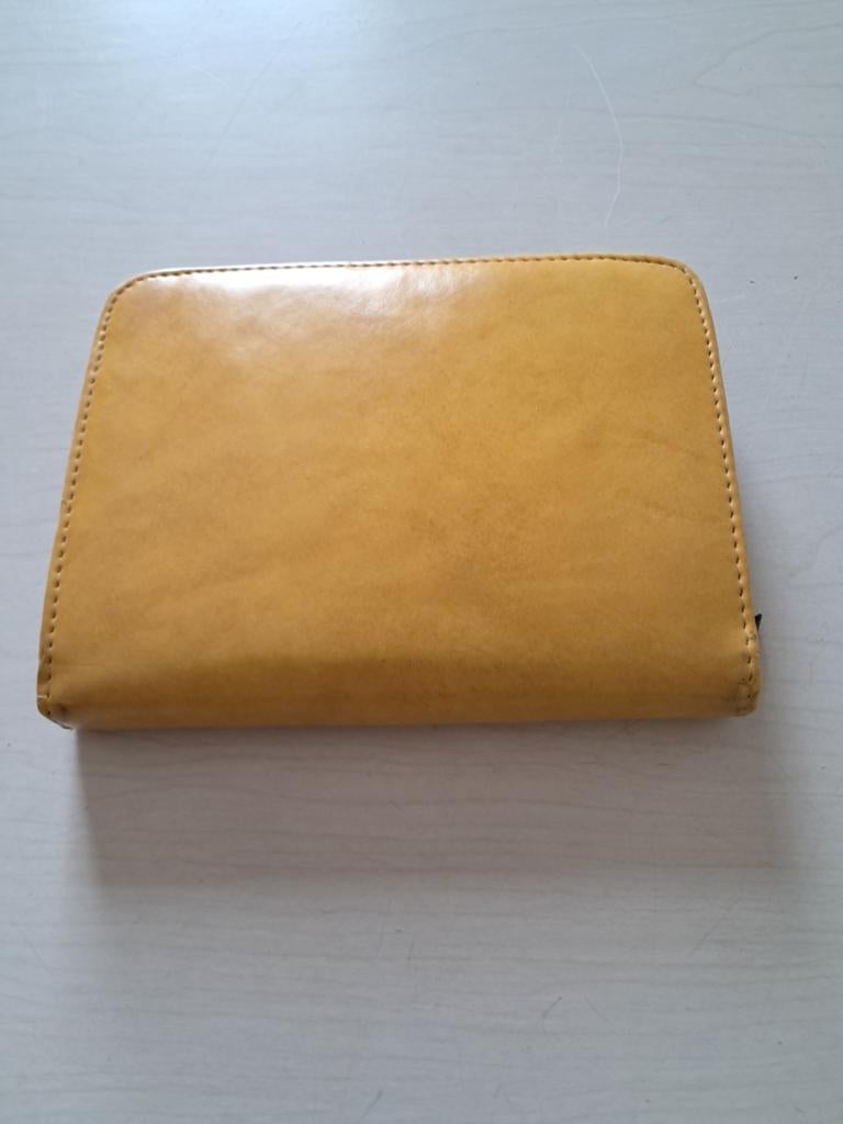 Plumier moutarde Vintage 1977, Divers, Fournitures scolaires, Utilisé, Enlèvement ou Envoi