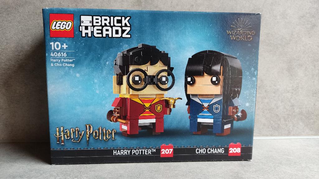lego brickheadz 40616 harry potter en cho chang, BrickHeadz, Lego, Nieuw, Ophalen of Verzenden