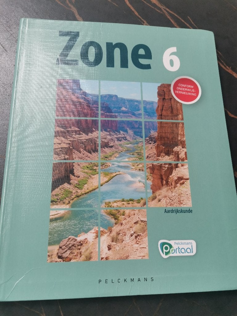 Zone 6 aardrijkskunde, Boeken, Studieboeken en Cursussen, Ophalen of Verzenden, Gelezen, Pelckmans