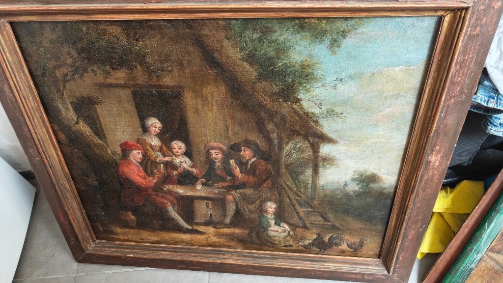 18e eeuws schilderij, Antiek en Kunst, Ophalen