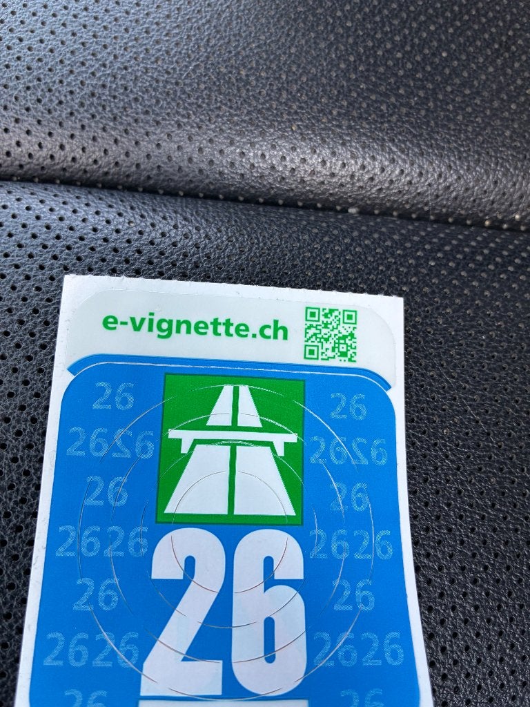 Wegenvignet Zwitserland 2026