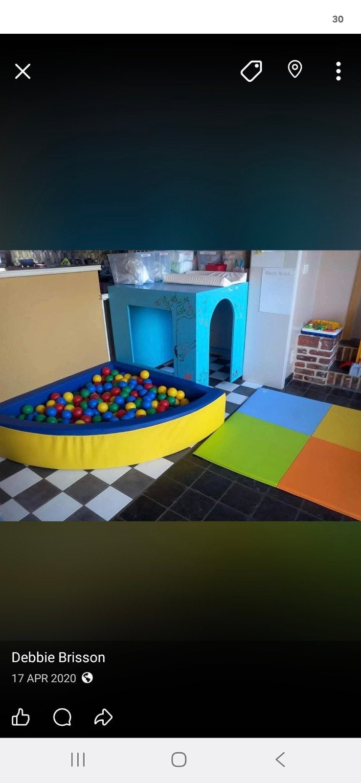 piscine à balles de garderie, Enfants & Bébés, Enlèvement, Utilisé