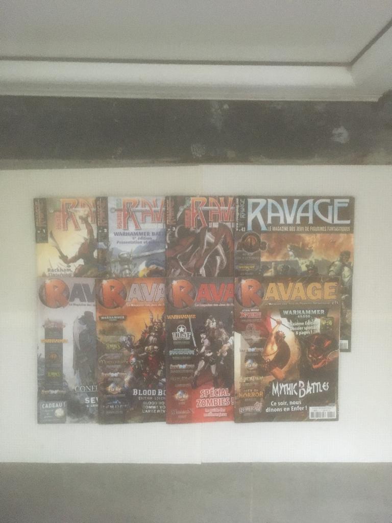 Lot de magazines Ravage en français, Ophalen of Verzenden, Tijdschrift