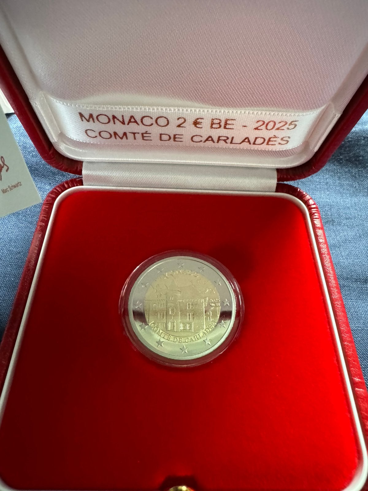 Piece de 2€ monaco 2025, Enlèvement, Monaco, 2 euros, Série