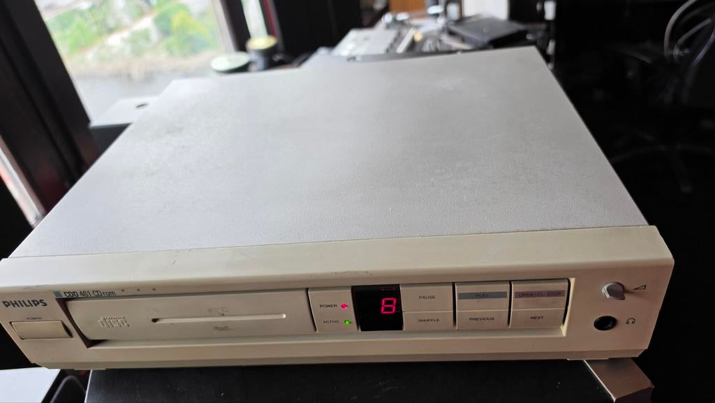 Philips CDD 461 CDROM -- CD CDROM PHOTO CD speler, Audio, Tv en Foto, Cd-spelers, Ophalen of Verzenden, Philips