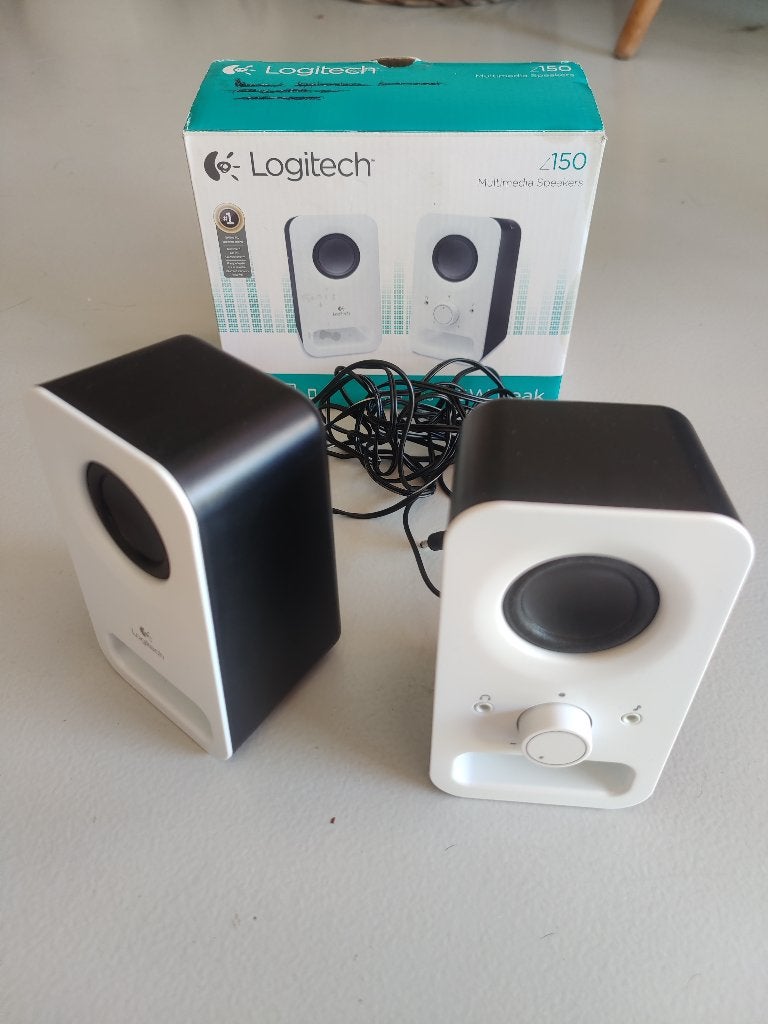 Logitech Z150 pc-speakers wit, Ophalen, Zo goed als nieuw, Audiokanaal 2, Logitech