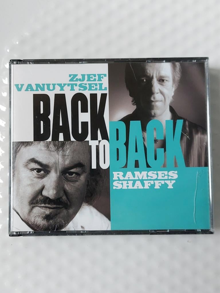 Zjef Vanuytsel back to back Ramses Shaffy, Cd's en Dvd's, Verzenden, Zo goed als nieuw