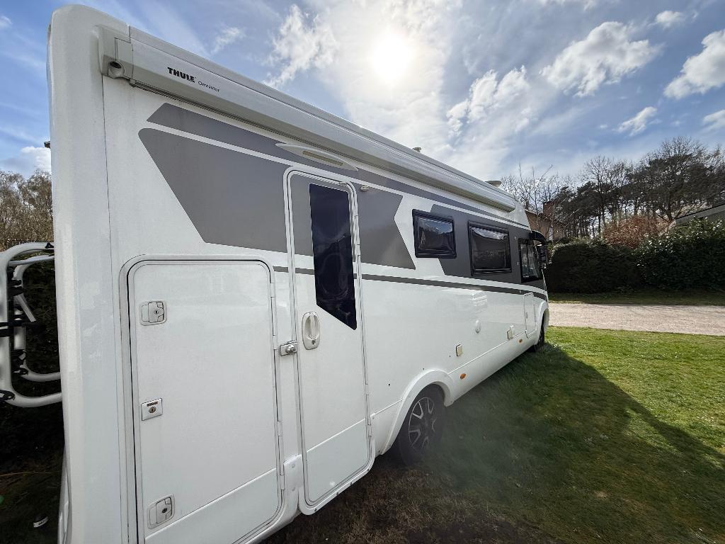 MC Louis Carat 822 6 slaapplaatsen!!!, Caravans en Kamperen, Mobilhomes, Integraal, Fiat, Buitenlamp, 7 tot 8 meter