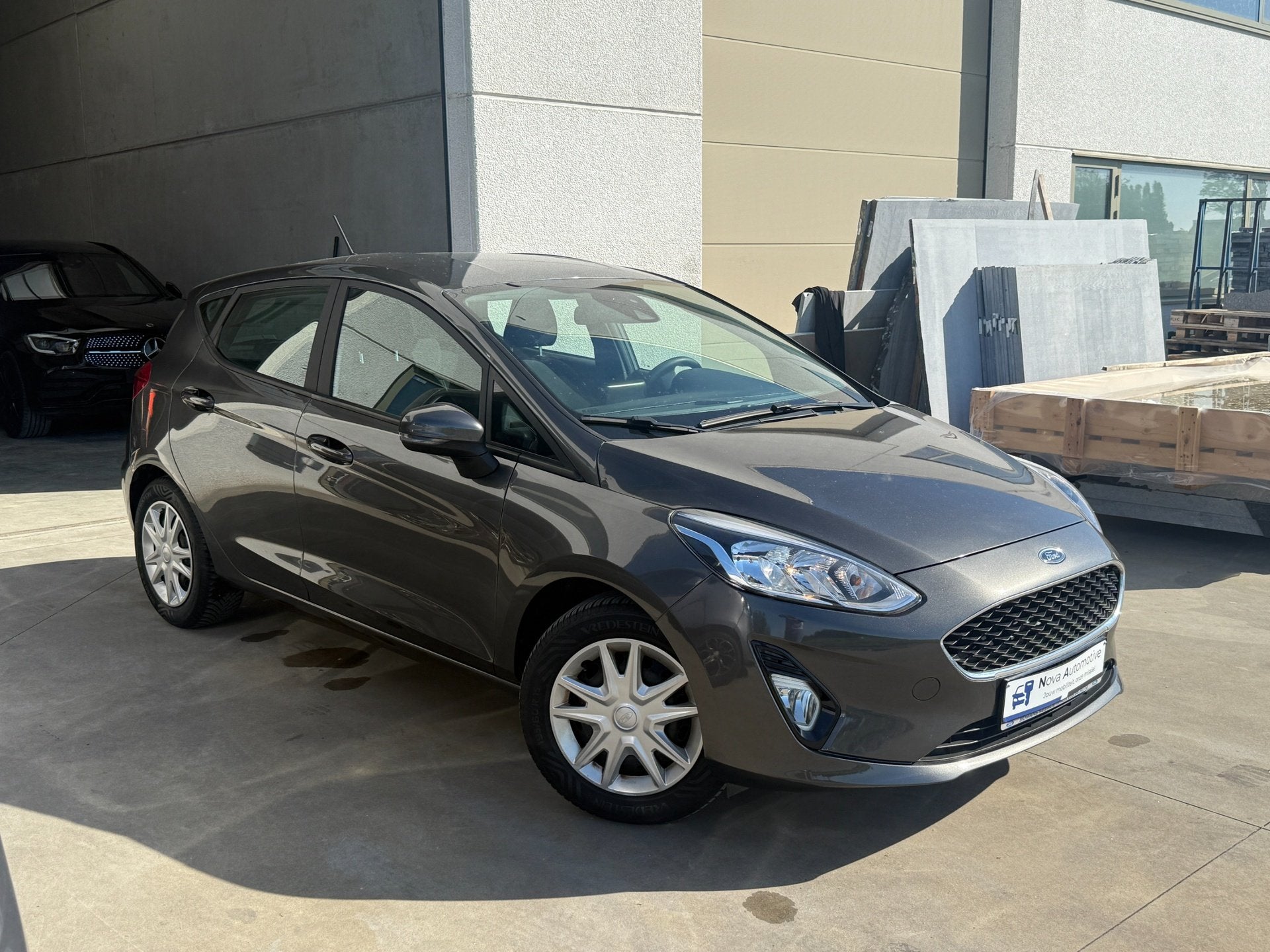 Ford Fiesta, 1.1i, 2019, Carplay, Lane assist, Airco 12M Gar, Voorwielaandrijving, Stof, Gebruikt, https://public.car-pass.be/vhr/b2bca78a-9546-4eac-9417-577dc23254c4