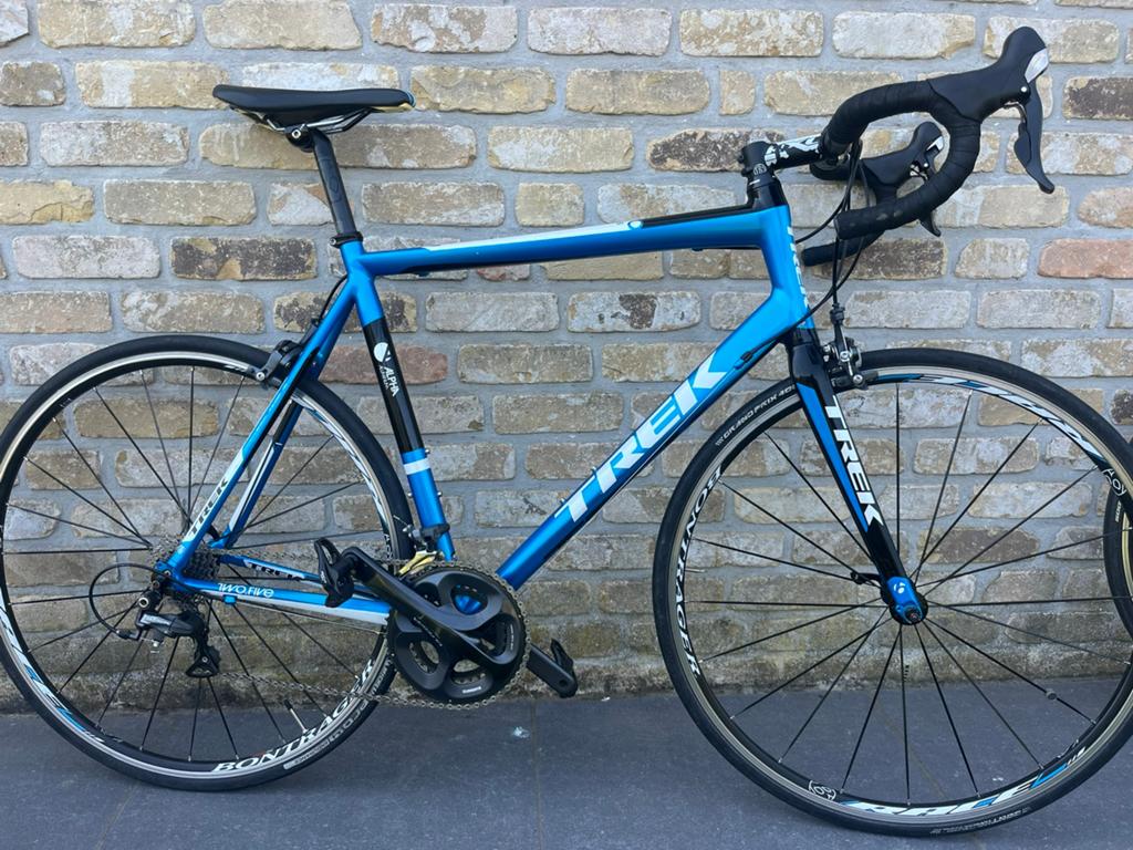 Trek racefiets ultegra 10sp, Fietsen en Brommers, Ophalen, Aluminium, Zo goed als nieuw, 15 tot 20 versnellingen