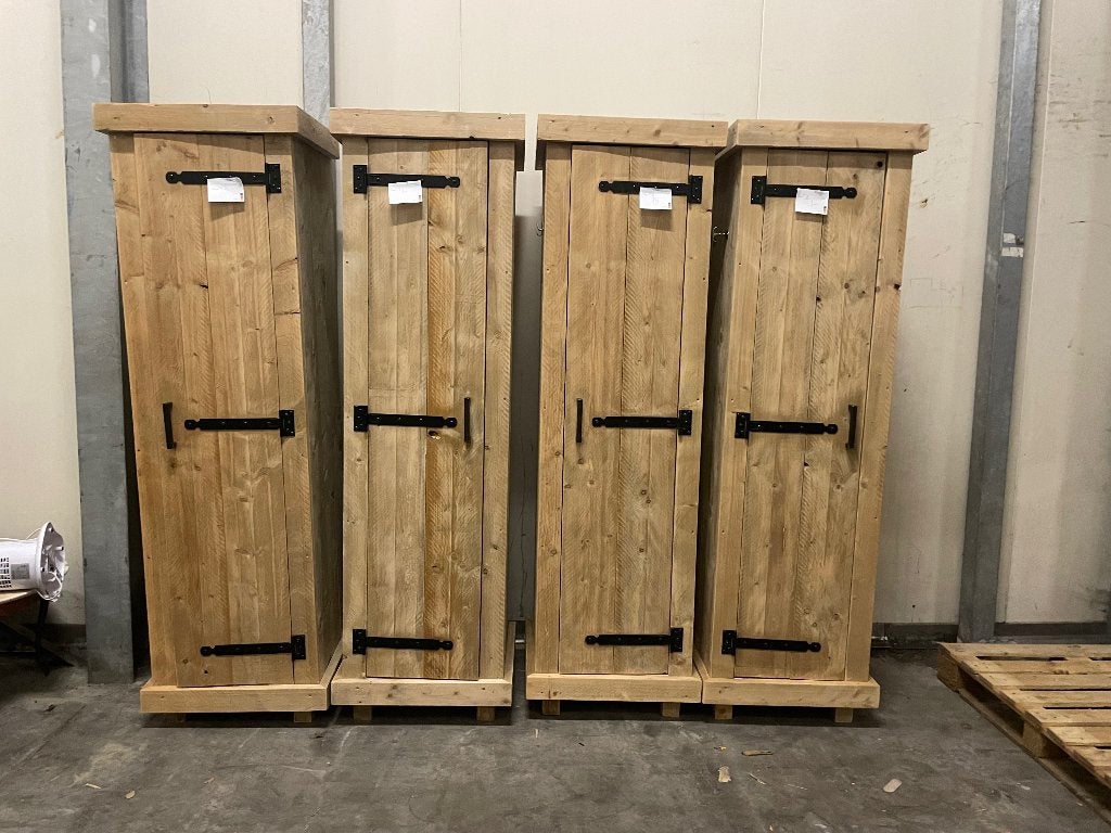 ODK 3: 4 kastjes dennenhout, Huis en Inrichting, Kasten | Kleerkasten, Ophalen, 50 tot 100 cm, Zo goed als nieuw, Robust