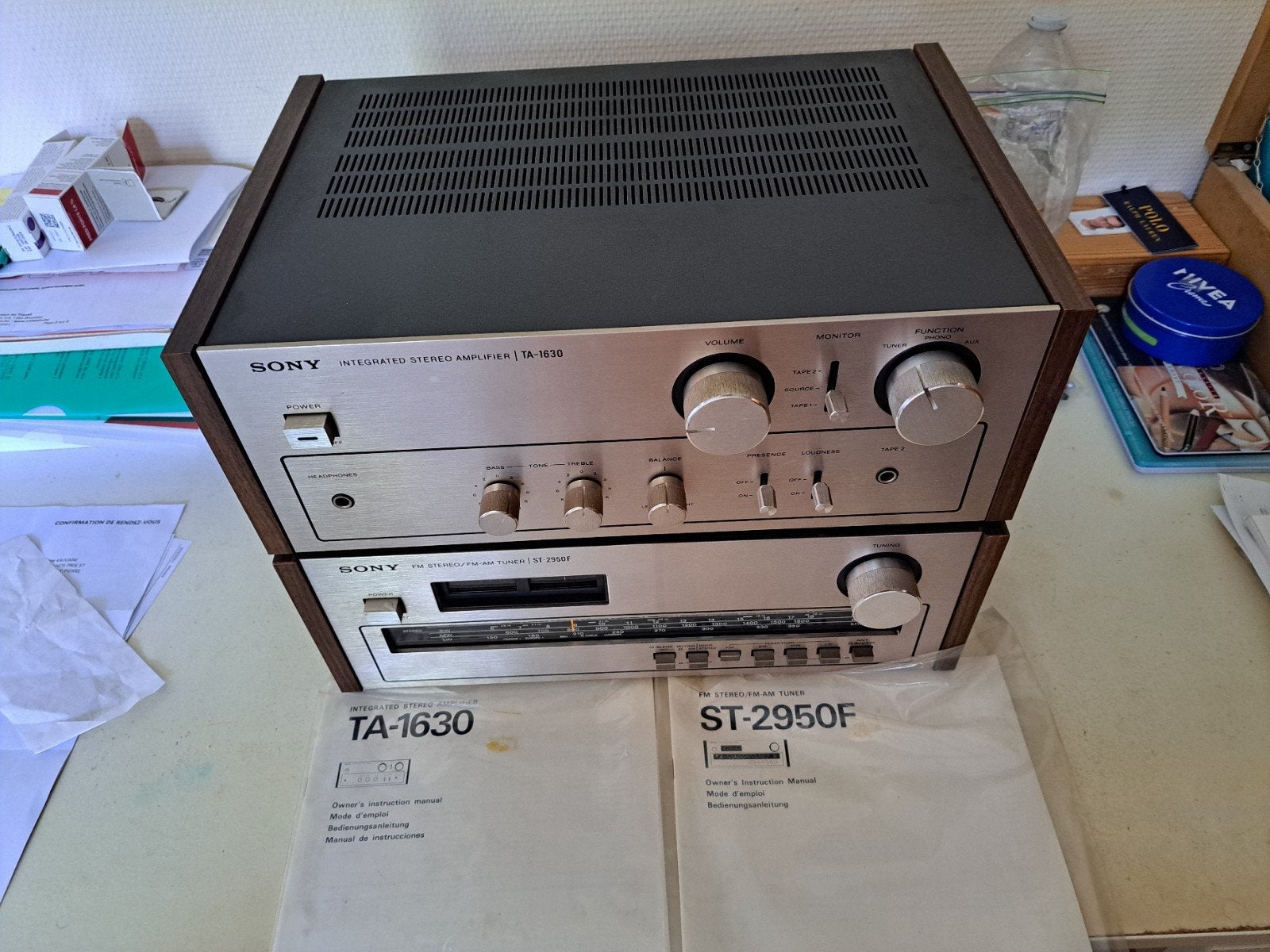 Ensemble hifi vintage sony, Ophalen of Verzenden, Sony
