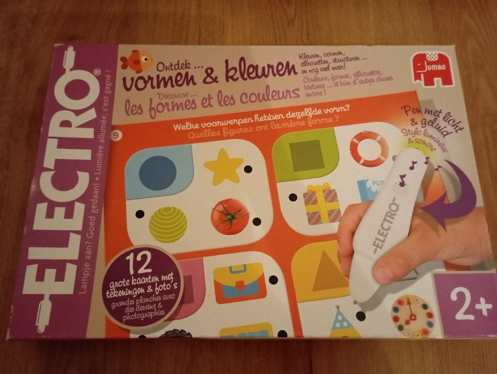 Electro vormen en kleuren 2+, Ophalen, Gebruikt