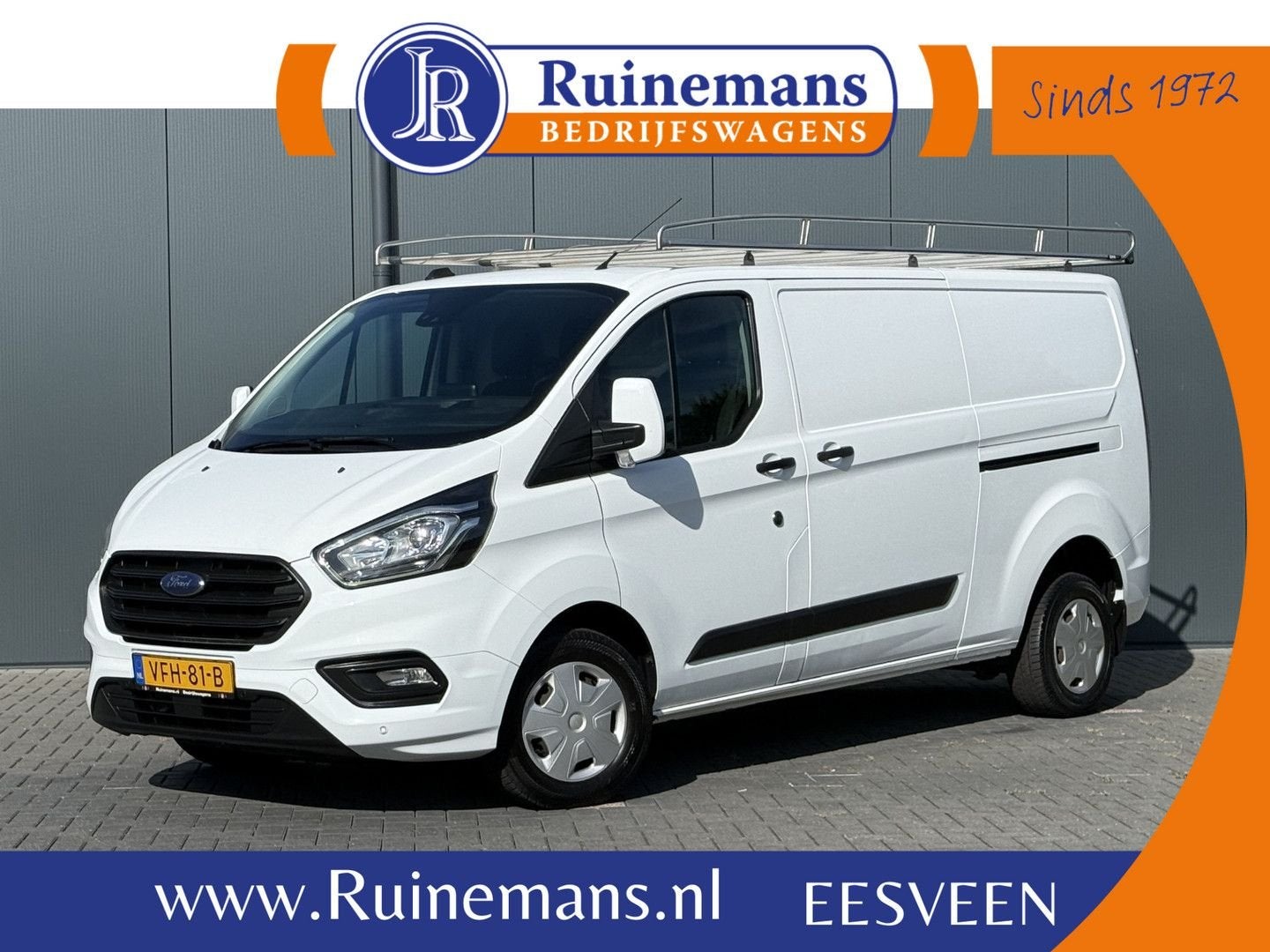 Ford Transit Custom 2.0 TDCI / L2H1 / 2x SCHUIFDEUR / 2.8 TO, Wit, 200 g/km, Ford, Onderhoudsboekje