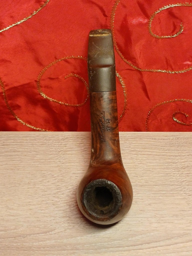 Pipe ancienne en bruyère - LACROIX S.A. Saint-Claude, Verzamelen, Rookartikelen, Aanstekers en Luciferdoosjes, Gebruikt, Overige typen