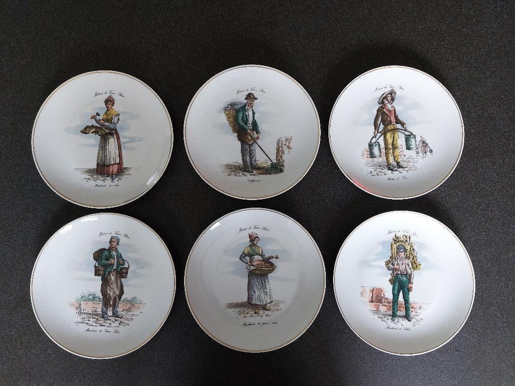 Vintage porseleinen borden, Ophalen